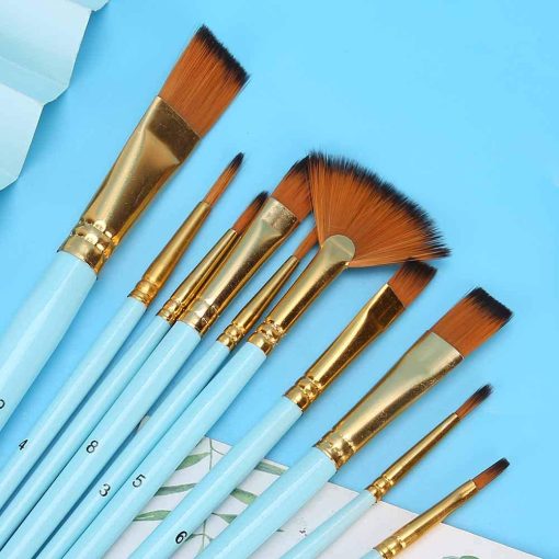 Blue Paint brushes