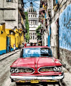 Havana Streets paint by numbers