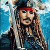 Jack Sparrow paint by numbers