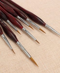 Triangular paintbrush set