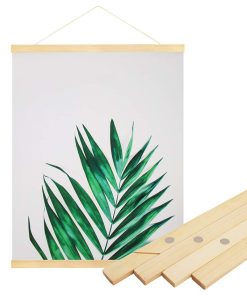 Wood frames with magnet