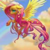 Pony With Wings paint by numbers