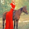 Horse And Girl Photography paint by numbers