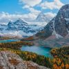 Mount Assiniboine Provincial Park Paint by numbers