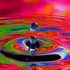 Colorful Water Drop Paint by numbers