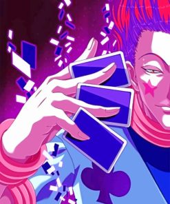 Aesthetic Hisoka paint by numbers