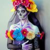 Aesthetic Sugar SkullAesthetic Sugar Skull Paint by numbers