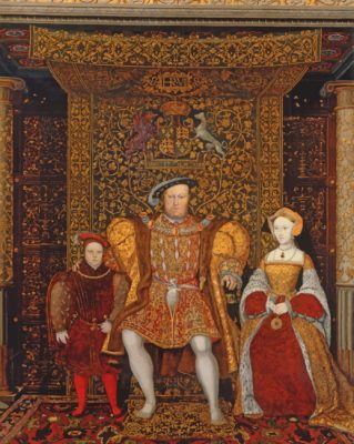 Henry VIII Family paint by numbers