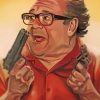 Frank Reynolds paint by numbers