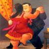 Fat Couple Dancing Paint by numbers