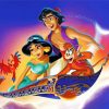 Disney Aladdin Paint by numbers