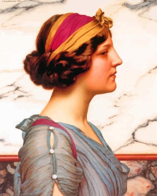 Megilla John William Godward Paint by numbers