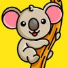 cute-koala-paint-by-numbers