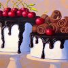 Chocolate Cakes Paint by numbers