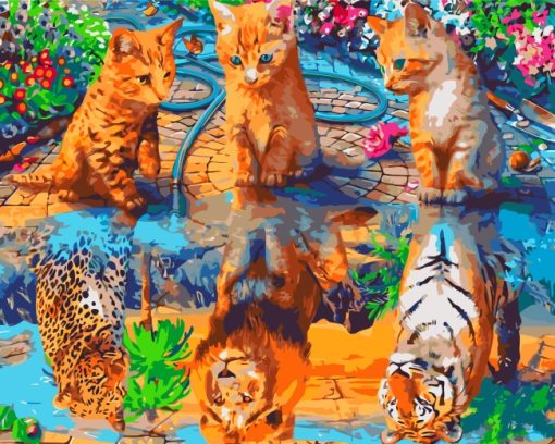 cats-water-refletion-paint-by-numbers