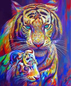 colorful-tigers-paint-by-numbers