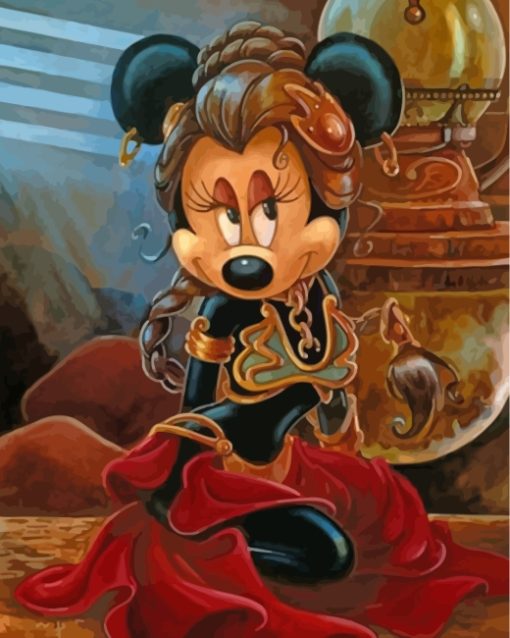 minnie-mouse-paint-by-numbers