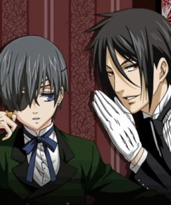 Black Butler Paint by numbers