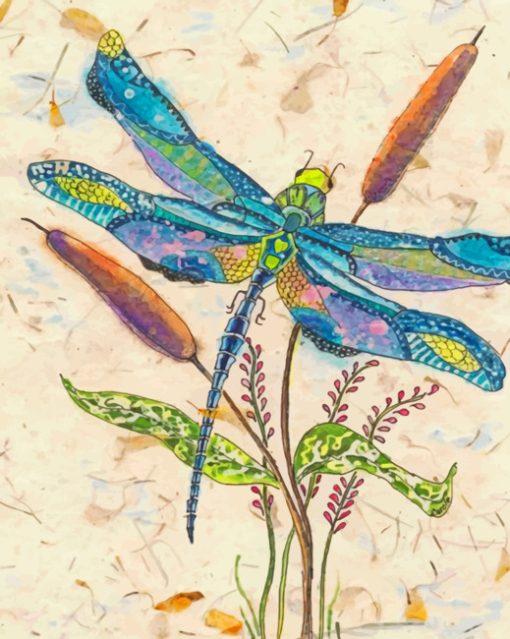 dragonfly-paint-by-numbers