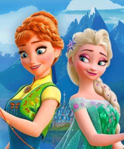 elsa-frozen-fever-paint-by-numbers