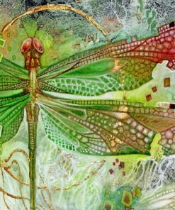 green-dragonfly-paint-by-numbers