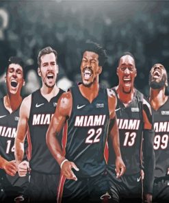 miami-heat-team-paint-by-numbers