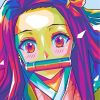 nezuko-art-paint-by-numbers