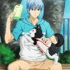 Tetsuya Kuroko And His Puppy Paint by numbers