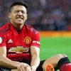 Alexis Sanchez Football Player Paint By Numbers