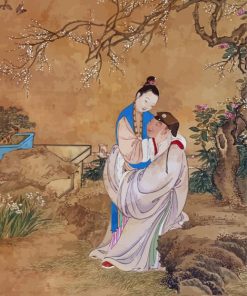 Ancient Chinese Lovers Paint By Numbers