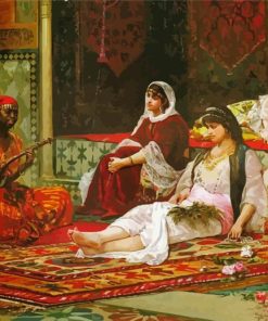 Arabian Scene Ladies Paint By Numbers