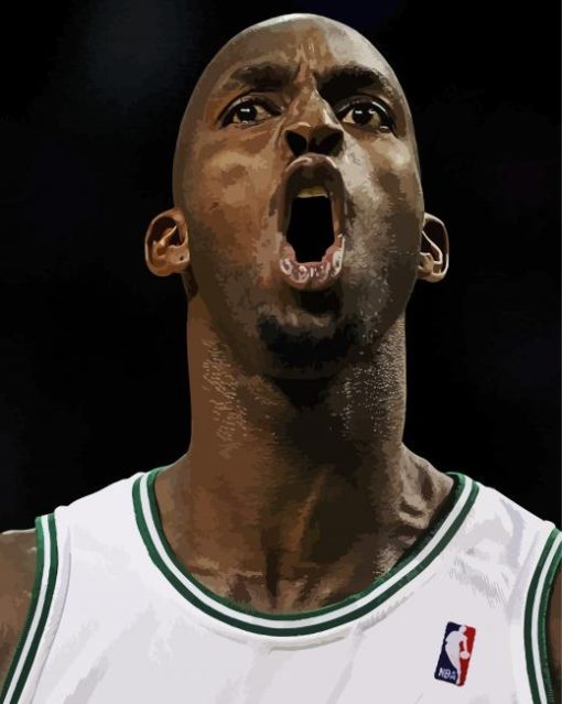 Basketballer Kevin Garnett Paint By Numbers