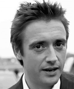 Black And White Richard Hammond Paint By Numbers