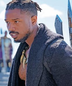 Black Panther Killmonger Paint By Numbers