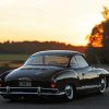 Black Karmann Ghia At Sunset Paint By Numbers