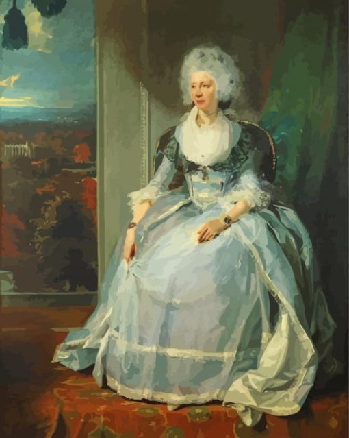 Charlotte Of Mecklenburg Strelitz Paint By Numbers