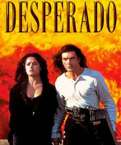 Desperado Poster Paint By Numbers