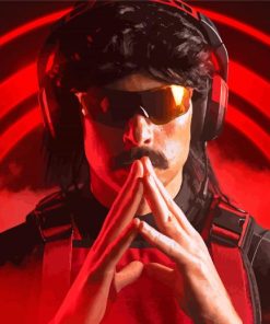 Dr DisRespect Call Of Duty Paint By Numbers