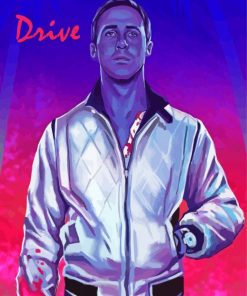 Drive Ryan Gosling Movie Paint By Numbers