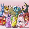 Eeveelution Tea Party Paint By Numbers