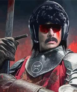 Elden Ring Boss Dr Disrespect Paint By Numbers