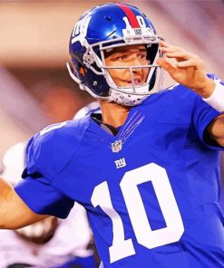 Eli Manning Paint By Numbers