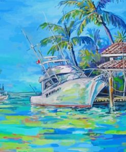 Florida Keys Art Paint By Numbers