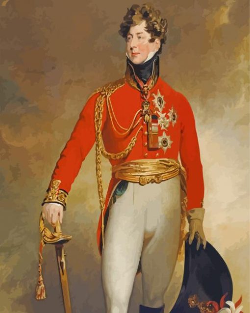 George IV King Paint By Numbers