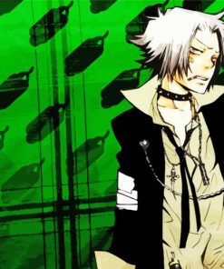 Hayato Gokudera Reborn Manga Paint By Numbers