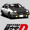 Initial D Manga Paint By Numbers