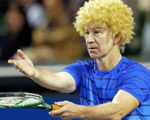 John McEnroe Paint By Numbers