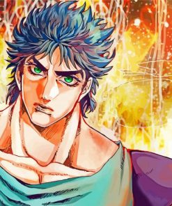 Joseph Joestar Character Paint By Numbers