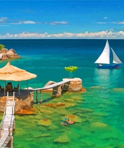 Lake Malawi National Park Paint By Numbers