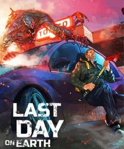 Last Day On Earth Video Game Poster Paint By Numbers